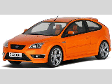 FORD FOCUS MK2 ST 2.5 ELECTRIC ORANGE 2006 1-18 SCALE OTT 1078
